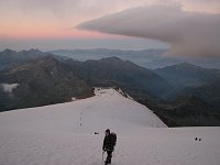 06_Primi passi prima dell'alba verso il Castore
